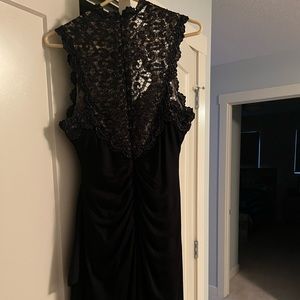 Black Lace Xscape dress